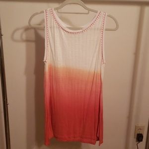 Ombre tank top